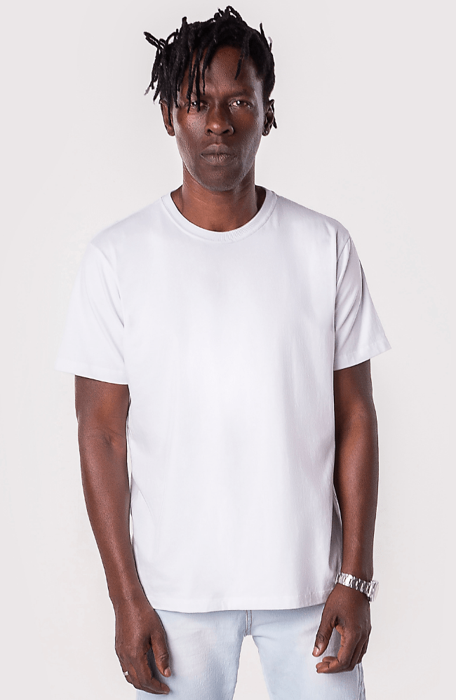 Camiseta Branca Super Comfort Gola Redonda