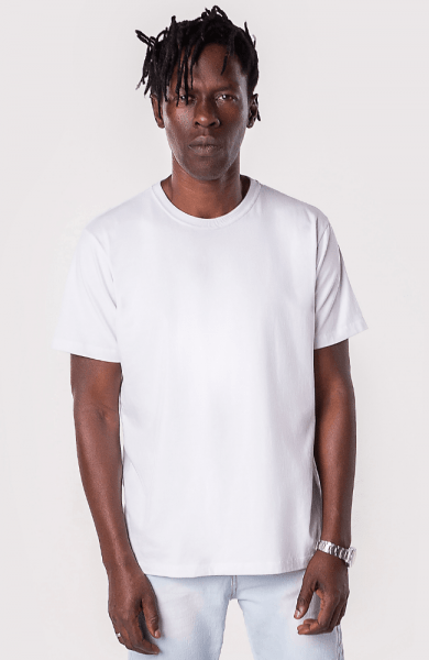 Camiseta Branca Super Comfort Gola Redonda